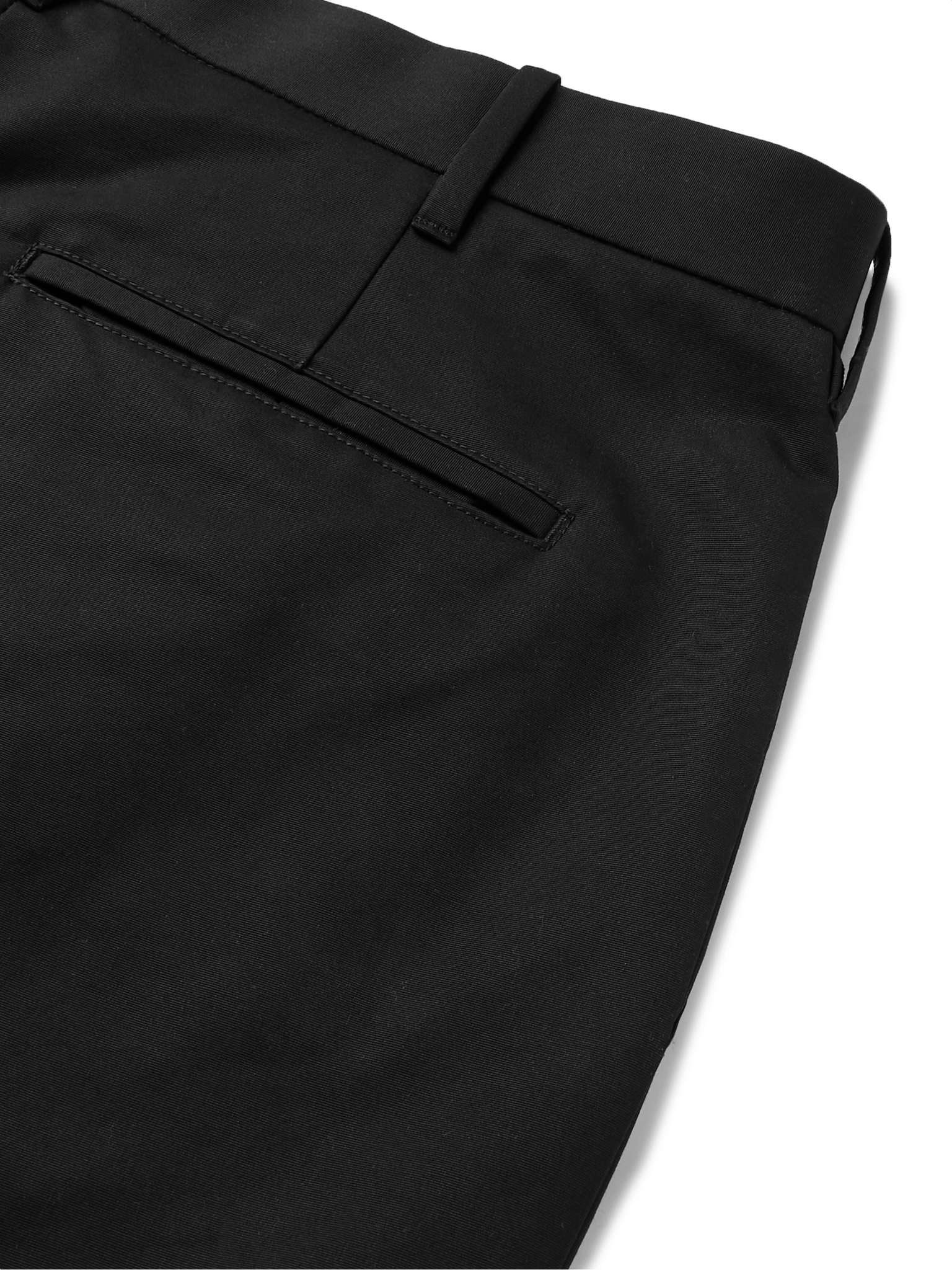 Tapered Cotton Trousers - 5