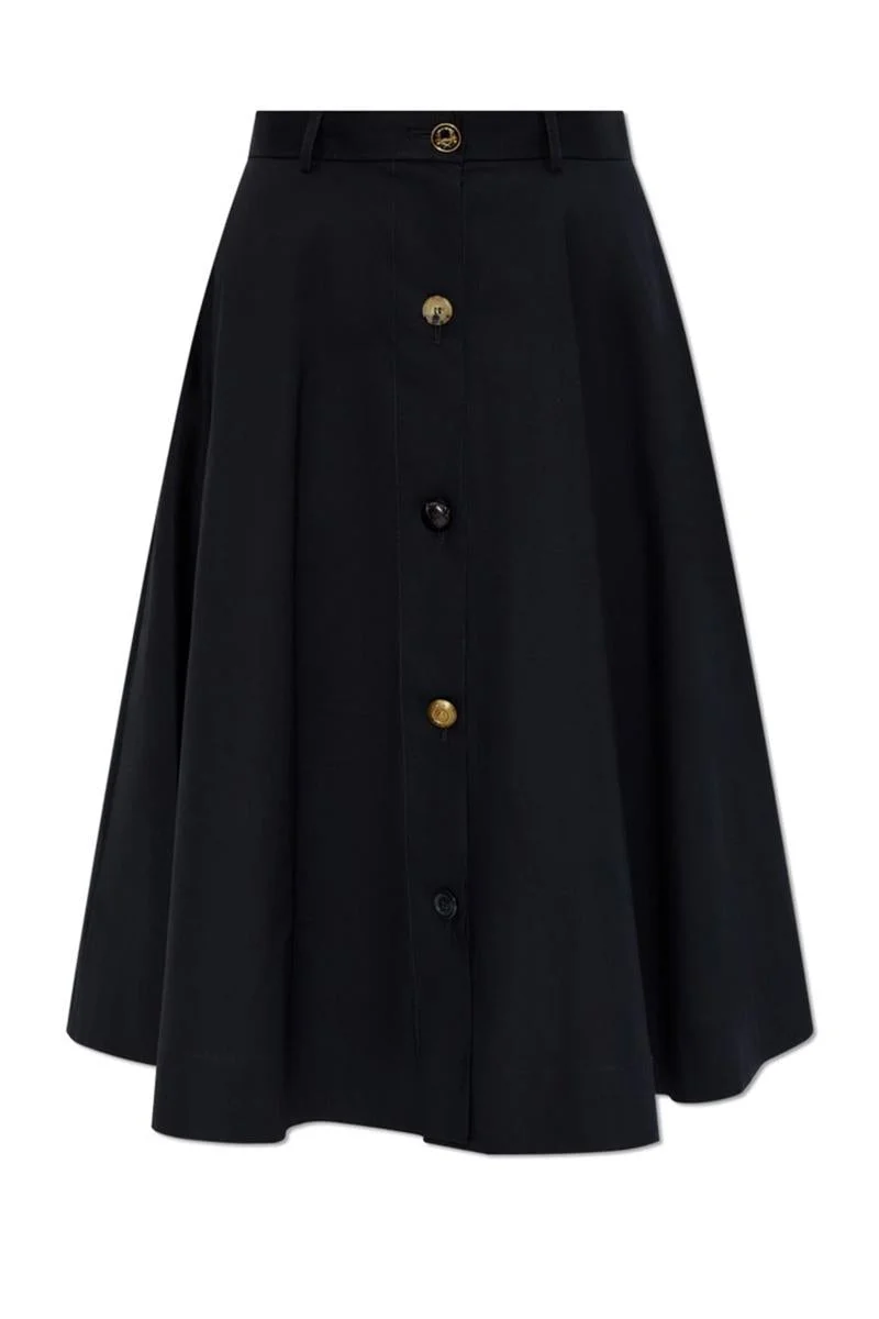 Moschino Black Cotton Skirt - 1