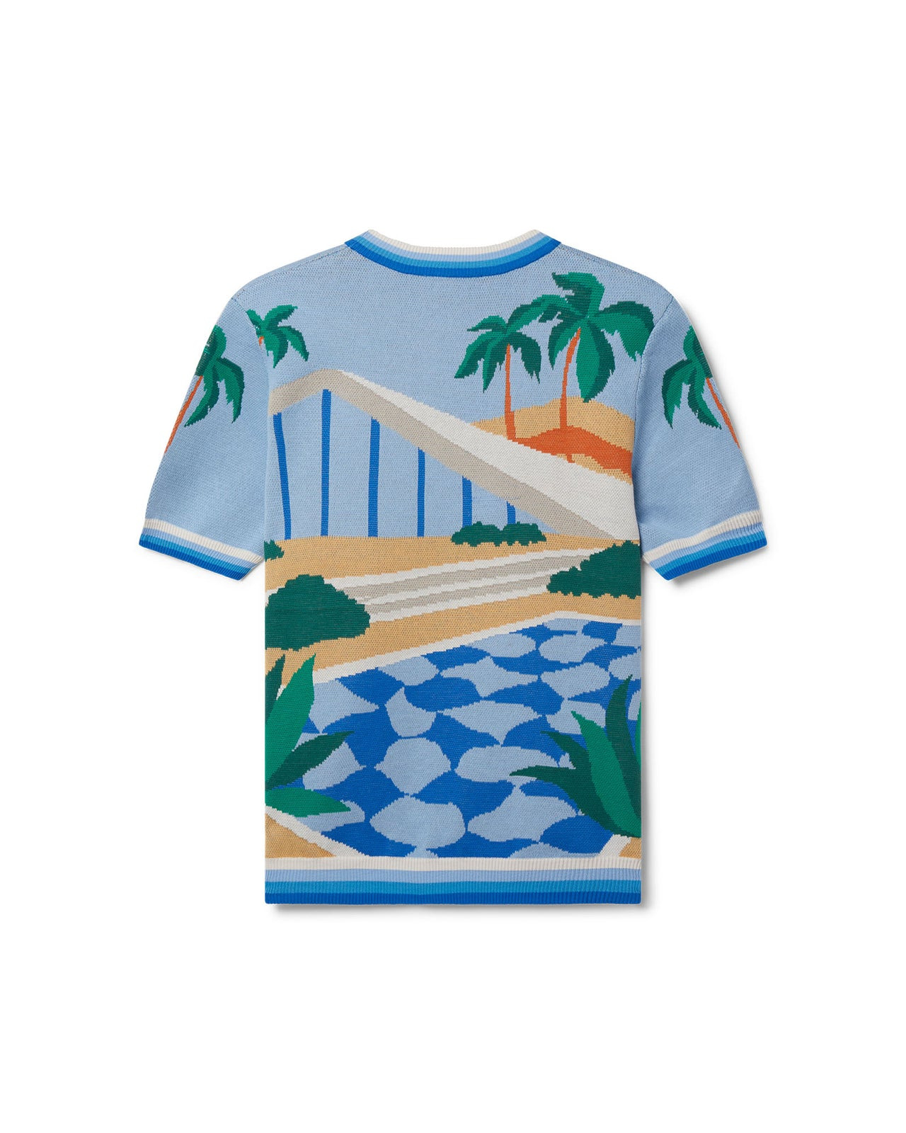 Palm Springs Court Polo Shirt | Casablanca Paris - 2