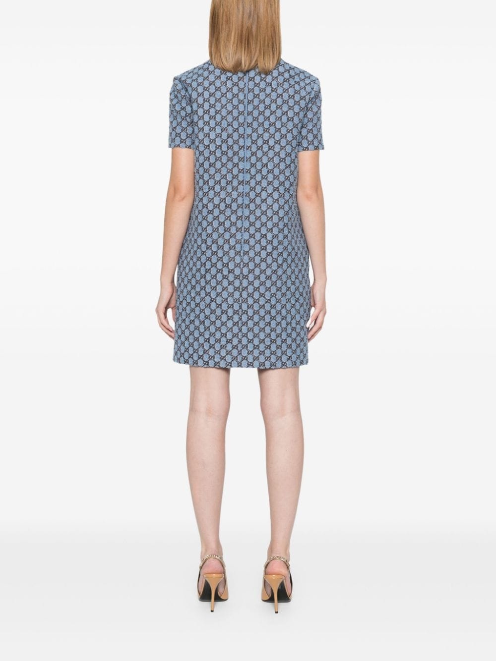 GG Shadow bouclé mini dress - 4