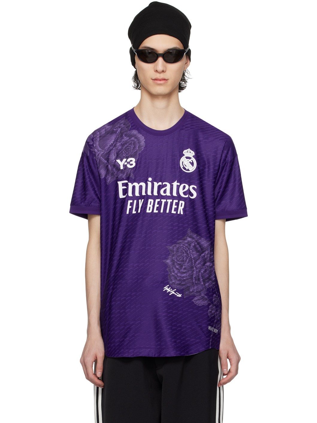 Purple Real Madrid Edition 23/24 Fourth Authentic T-Shirt - 1