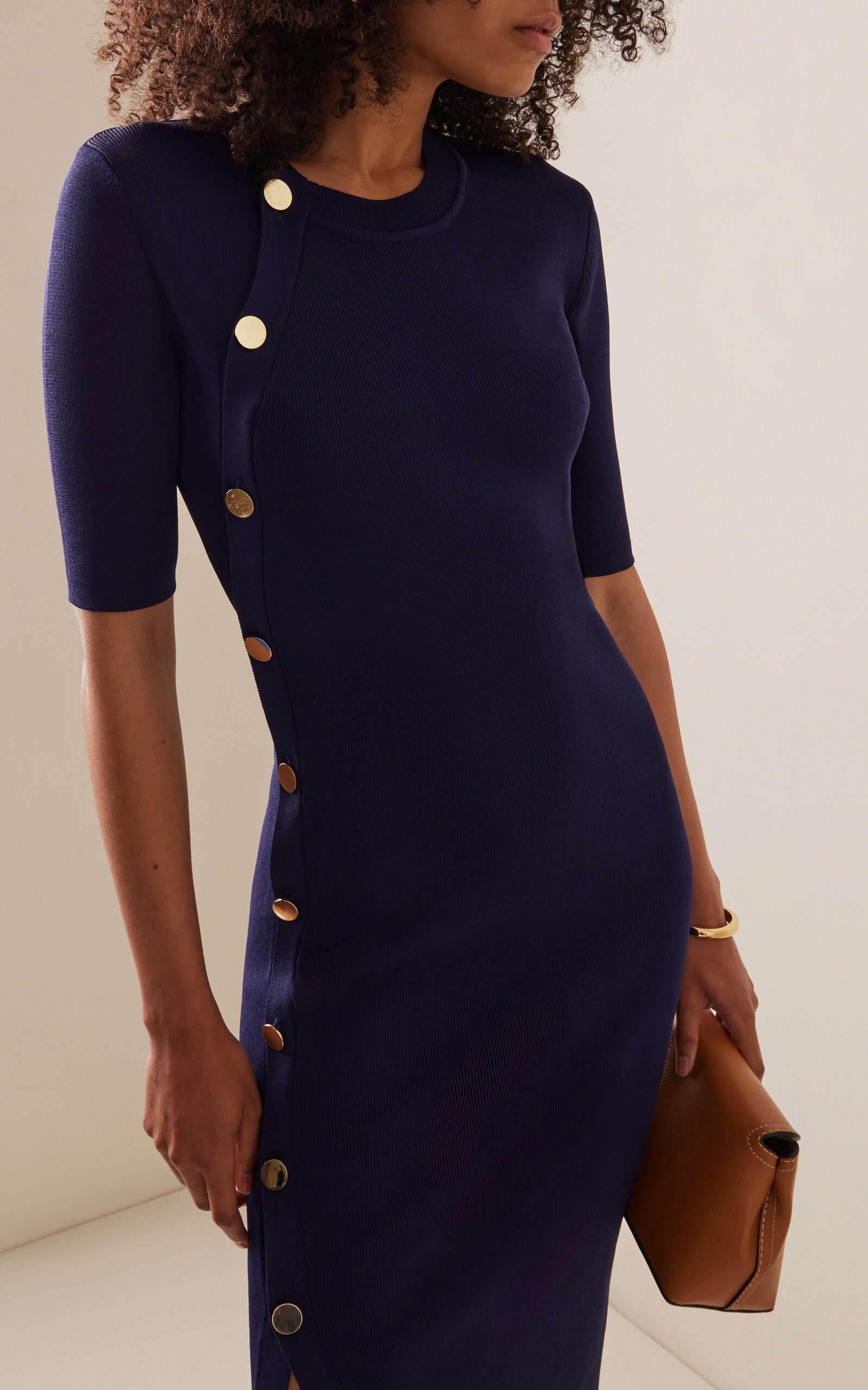 Minamoto Knit Dress blue - 2