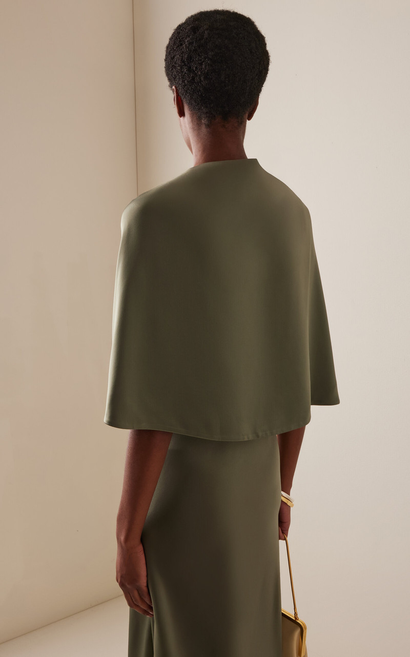 Pinlos Draped Cape green 4