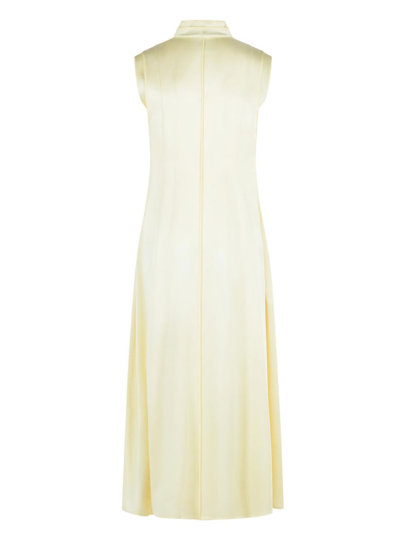 Jil Sander deep-neckline dress outlook