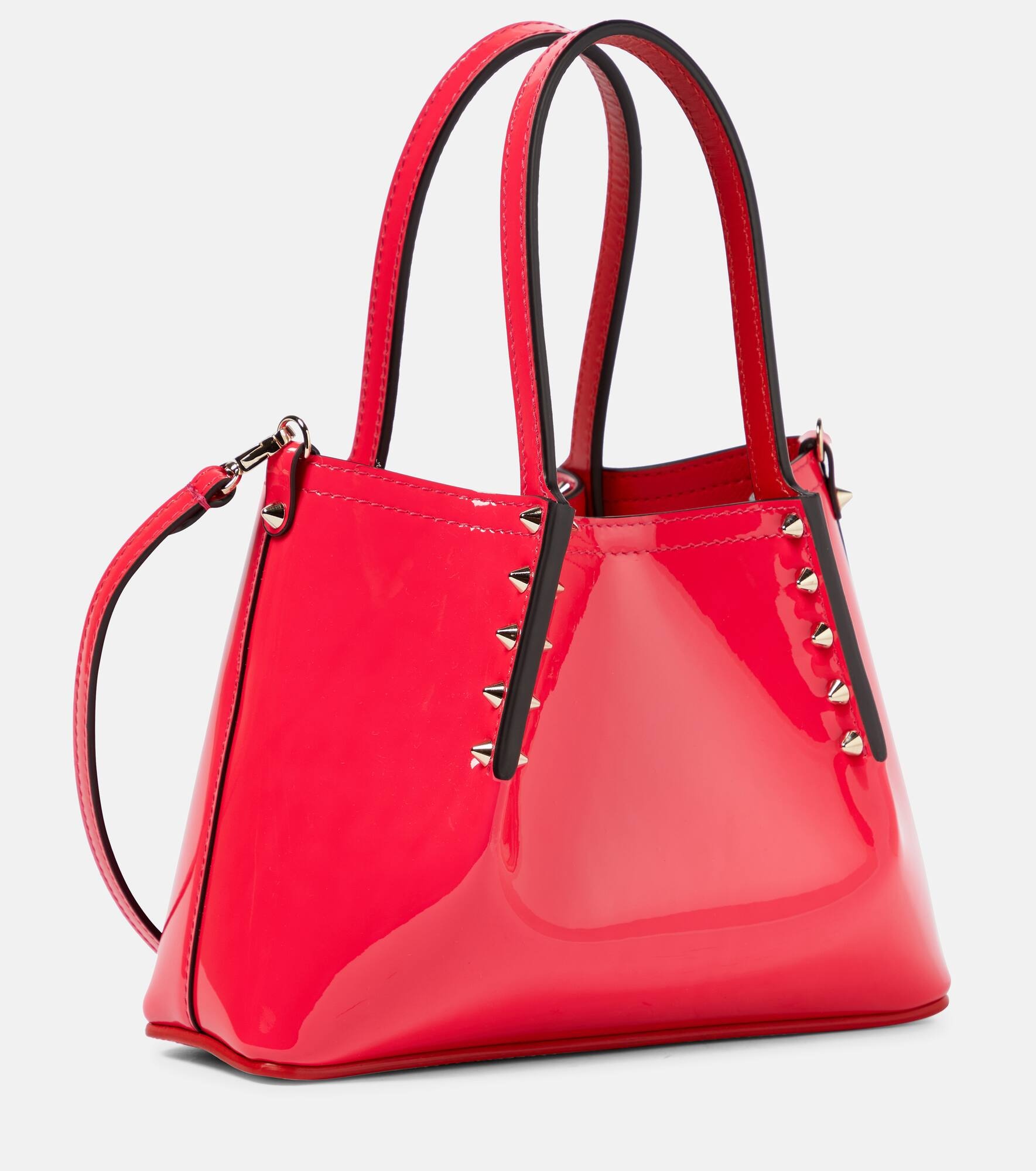 Cabarock Mini patent leather tote - 4