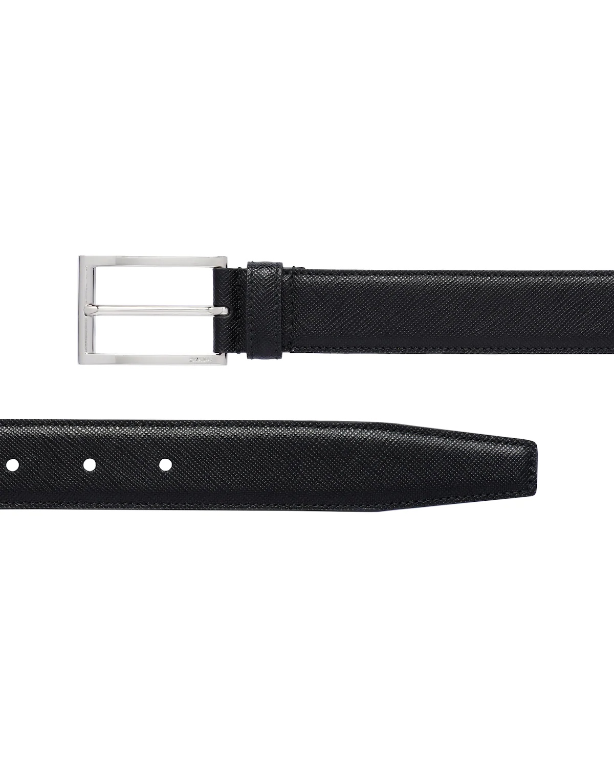 Saffiano Leather Belt - 3