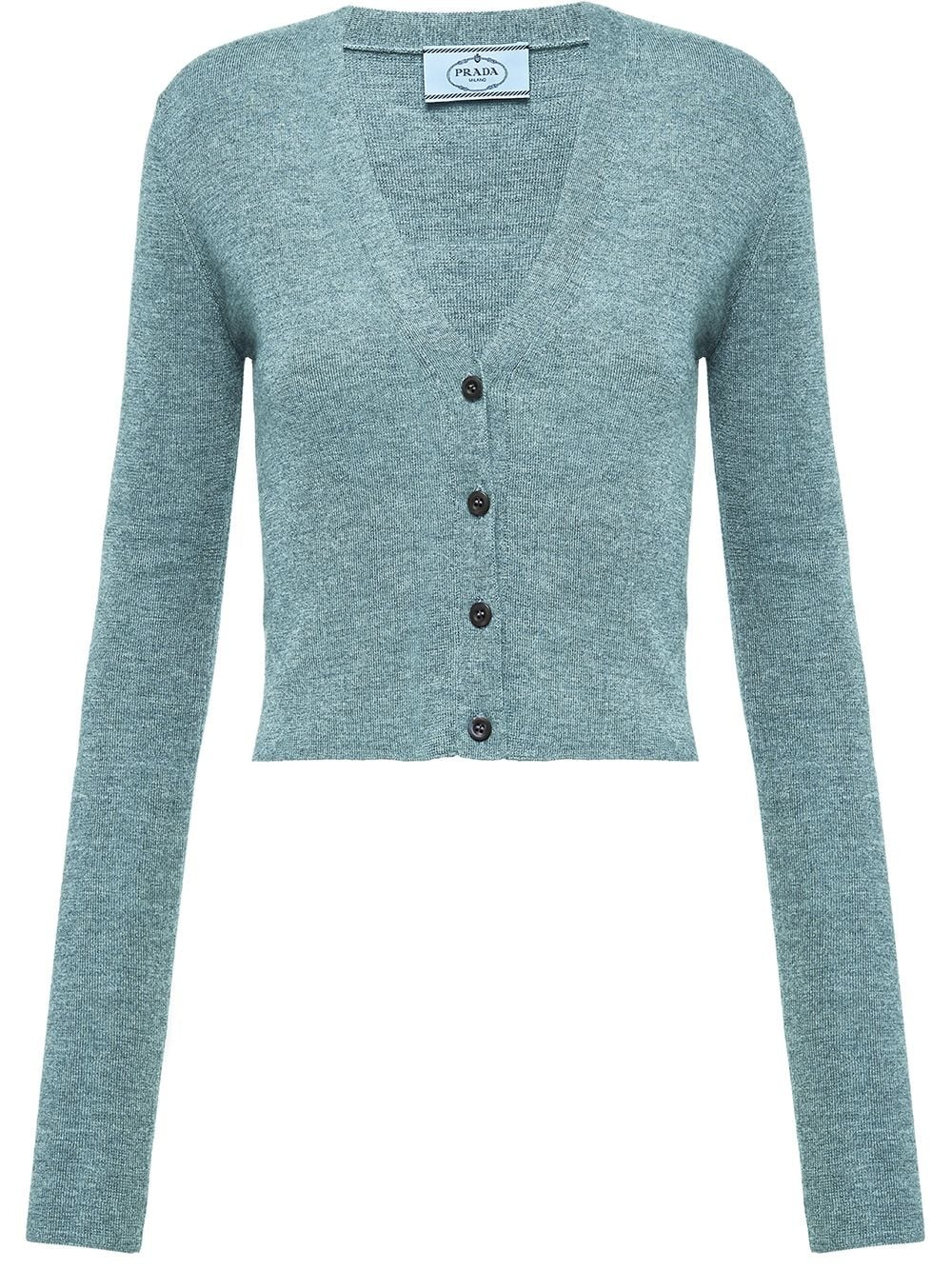 cashmere and silk cardigan - 1