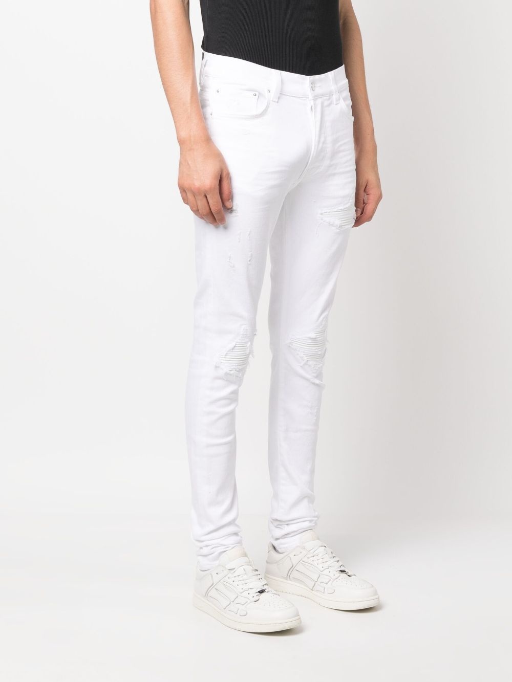 Released Hem skinny jeans - 3
