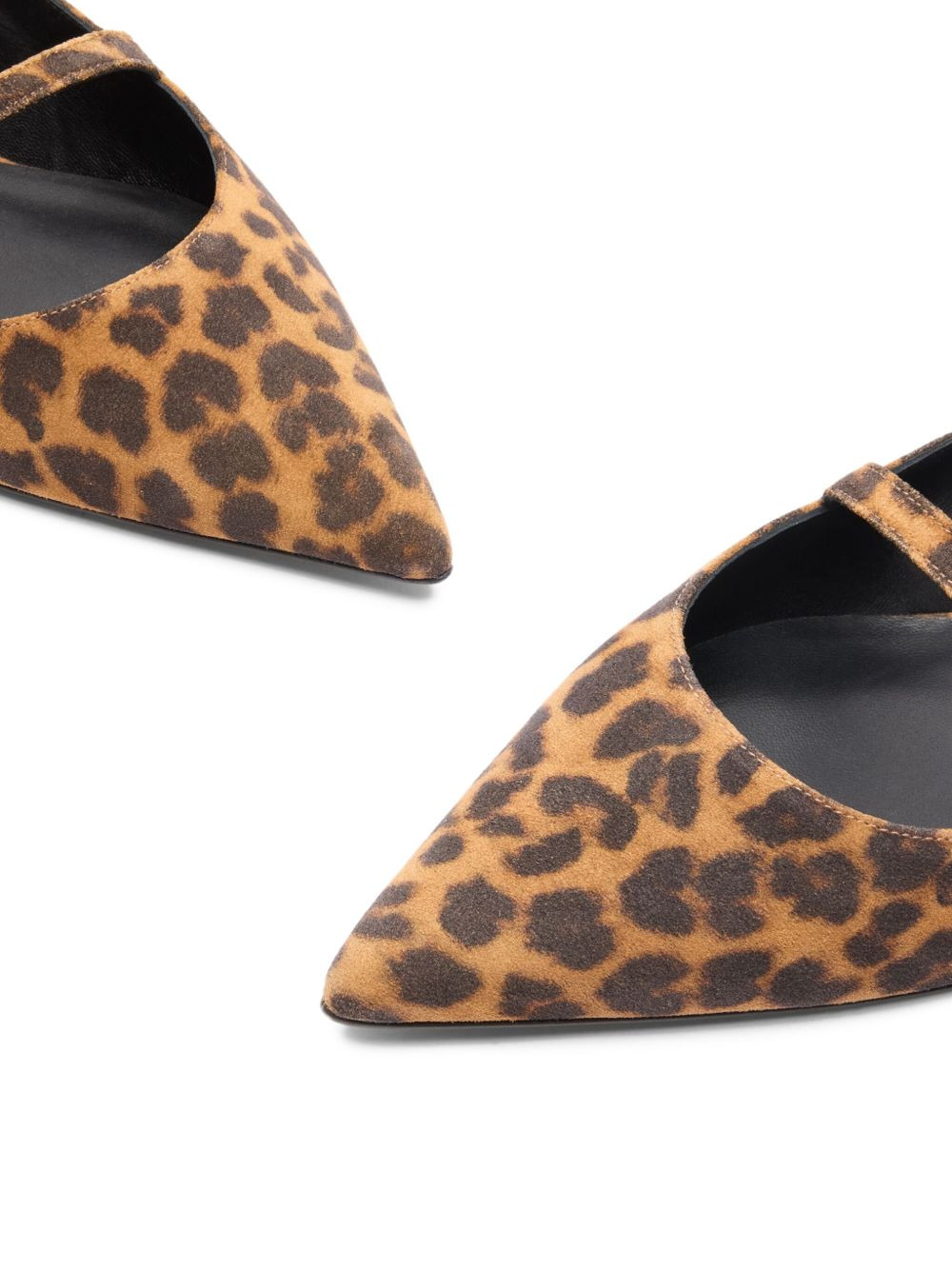 Emilia slingback pointed-toe flat pumps - 5