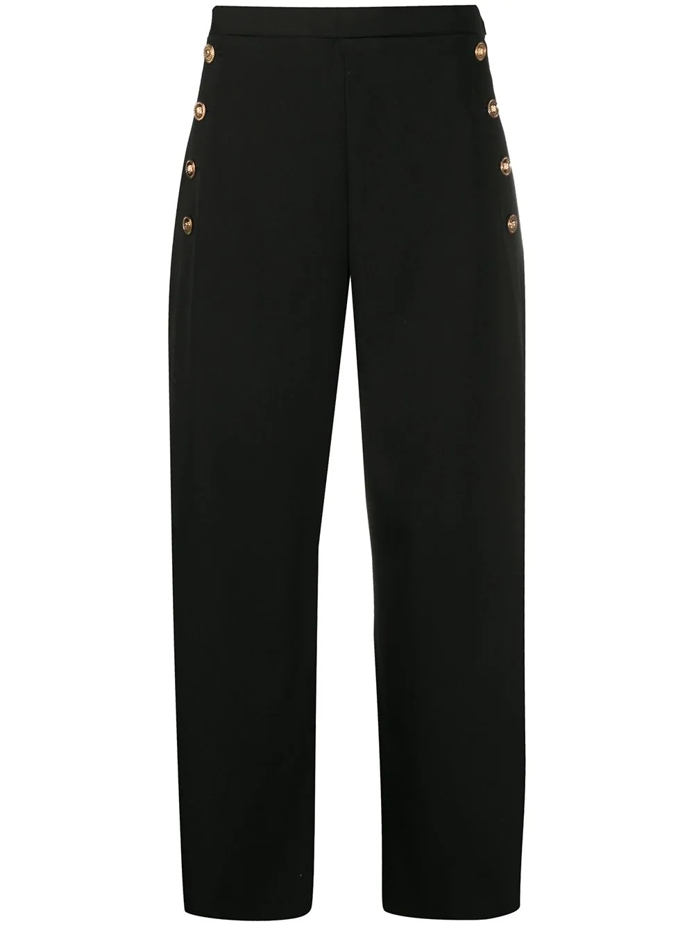 cropped wide-leg trousers - 1