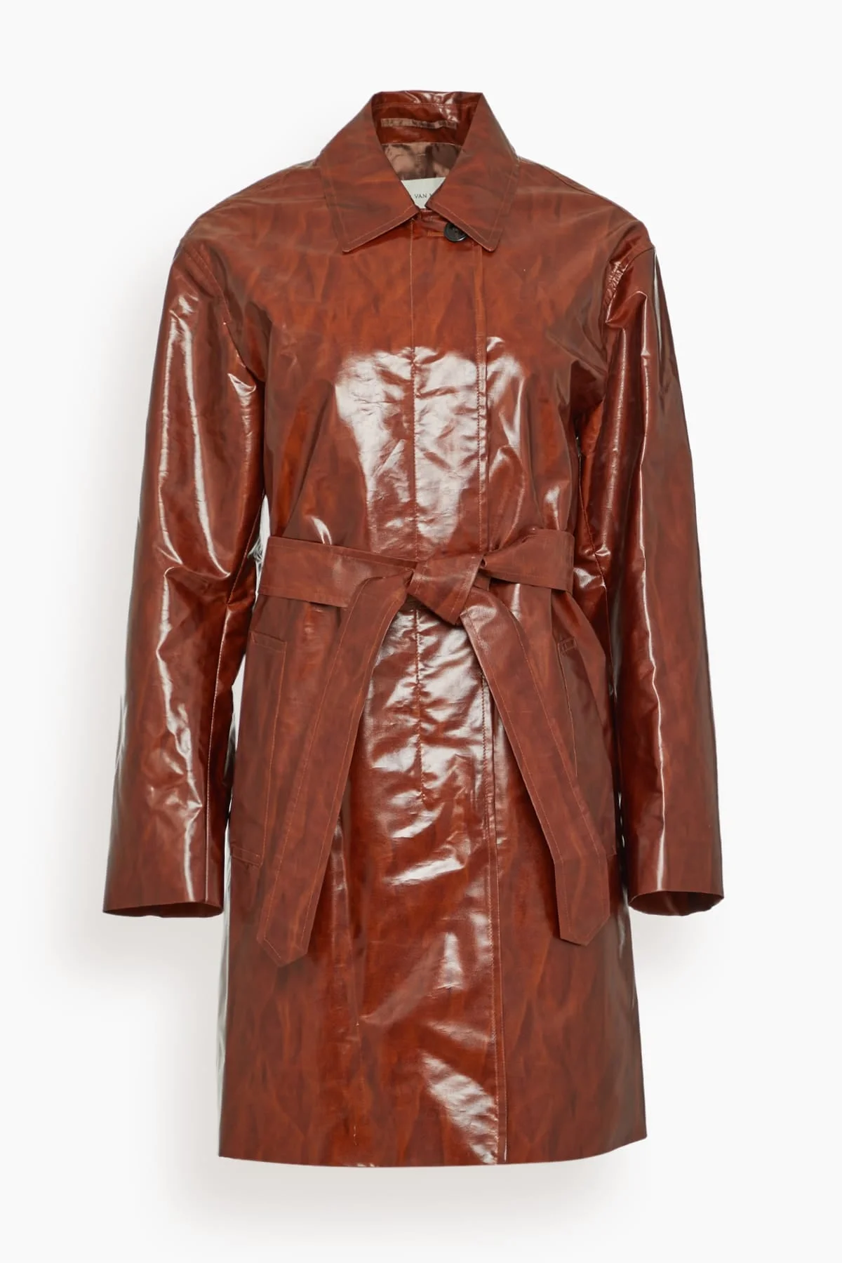 Ramblasa Coat in Rust - 1
