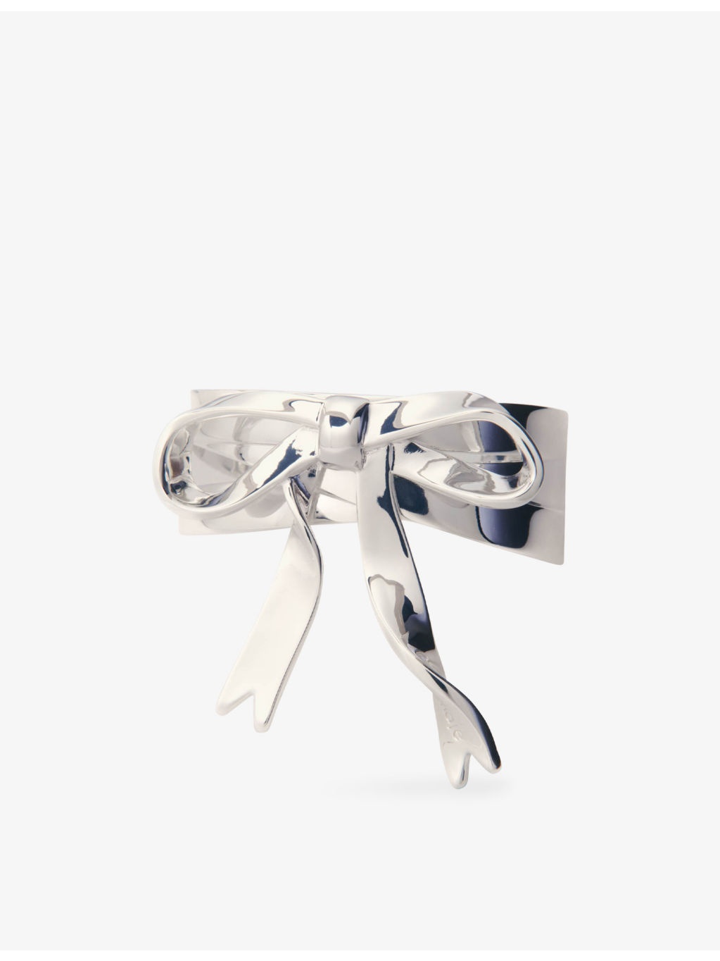 Bow brass cuff - 2