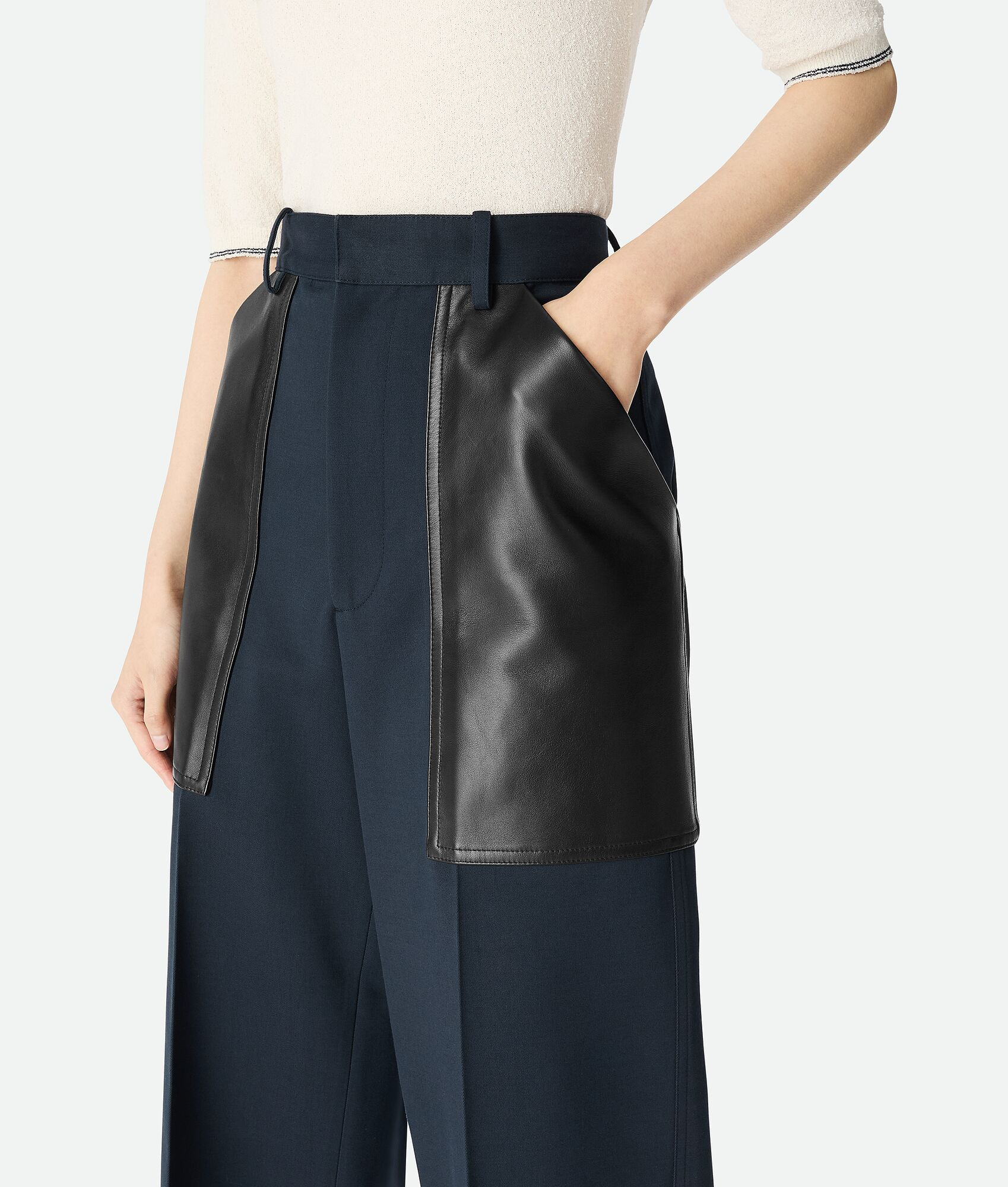 Wool And Cotton Pants - 4