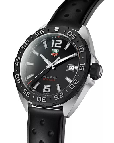 TAG Heuer Formula 1 Quartz Men's Black Rubber Watch, 41mm outlook