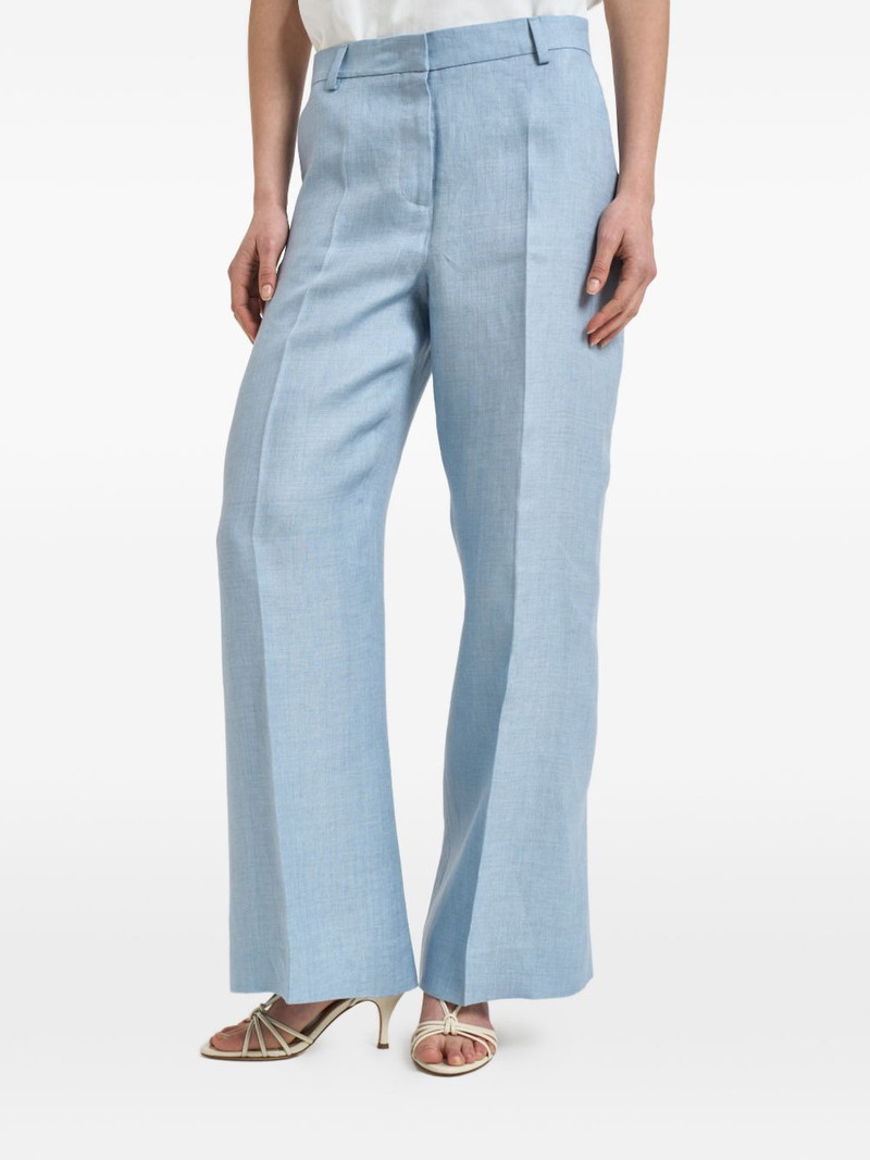 linen tailored trousers 1