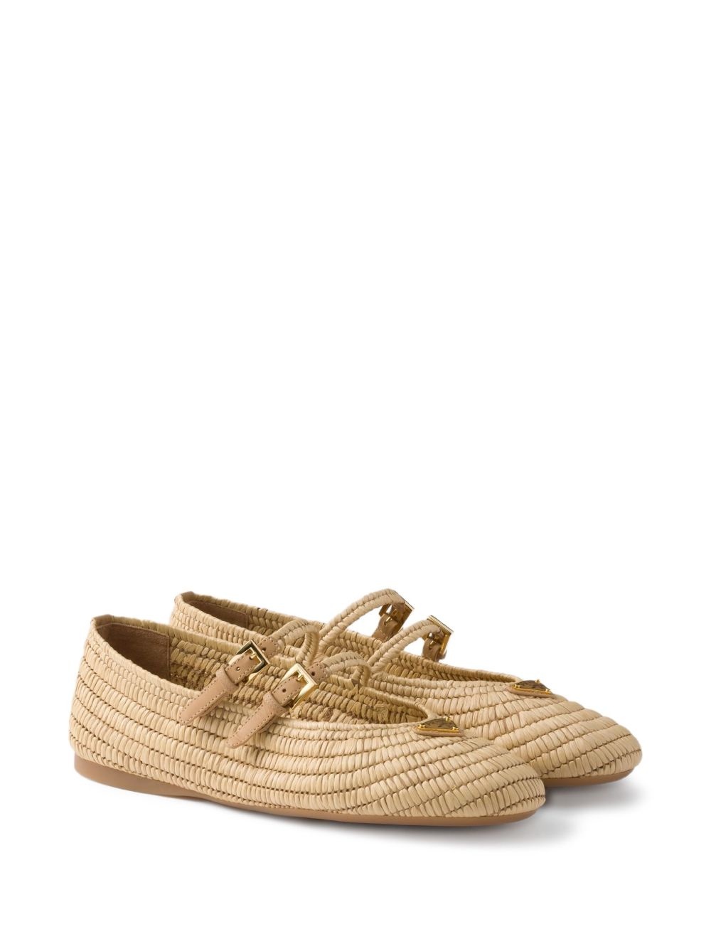 woven ballerina shoes - 2