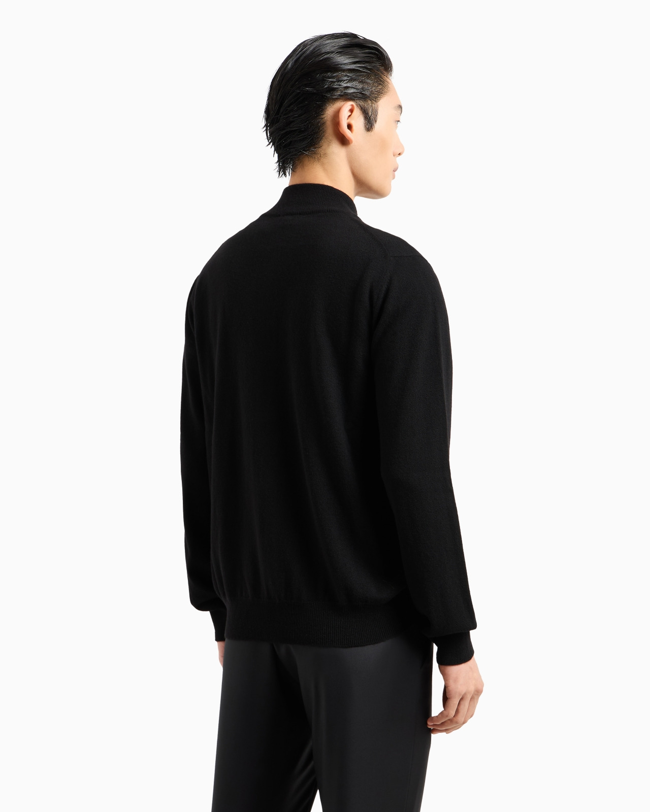 Zipped cardigan in cashmere - 3