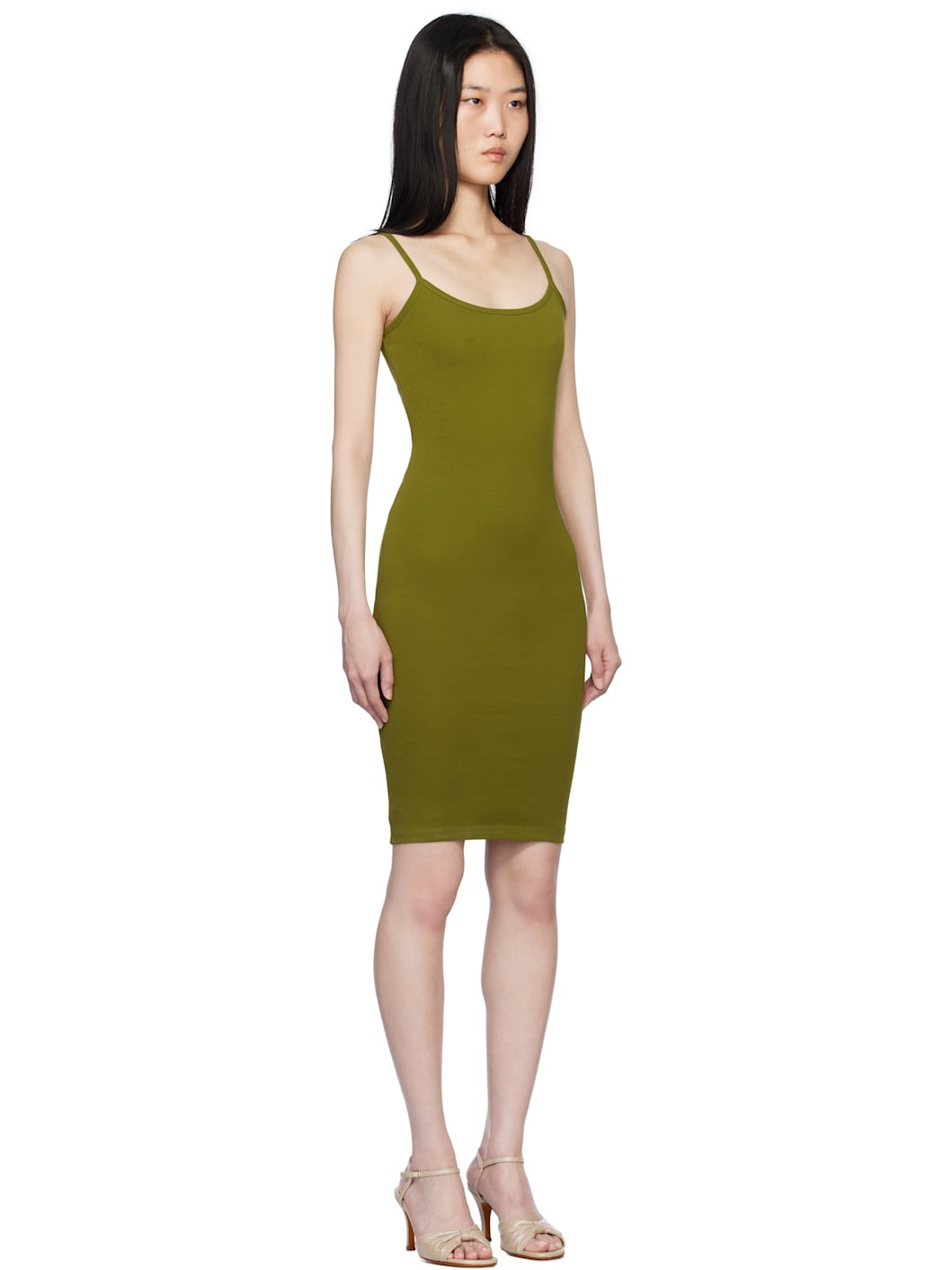 SSENSE Exclusive Green Bibi Minidress - 2