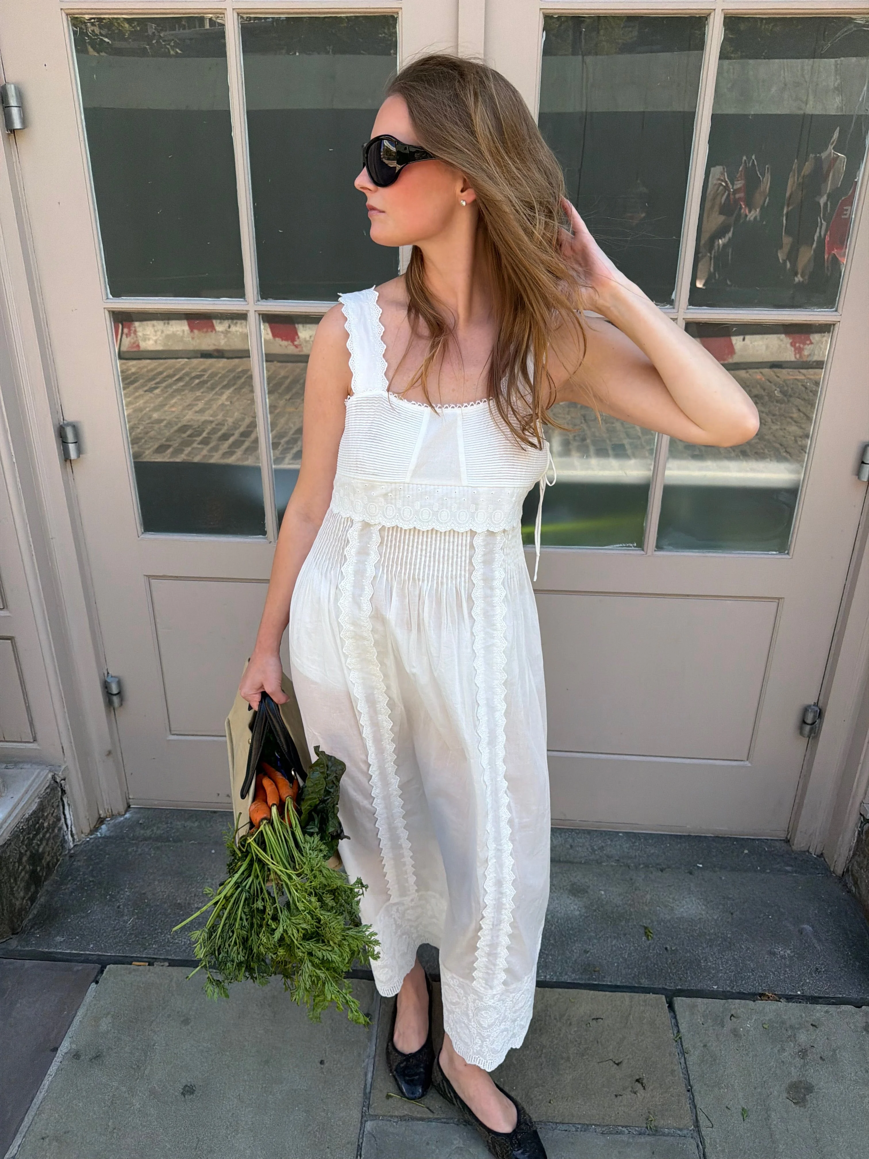 The Lux Nightgown - Pure White - 1