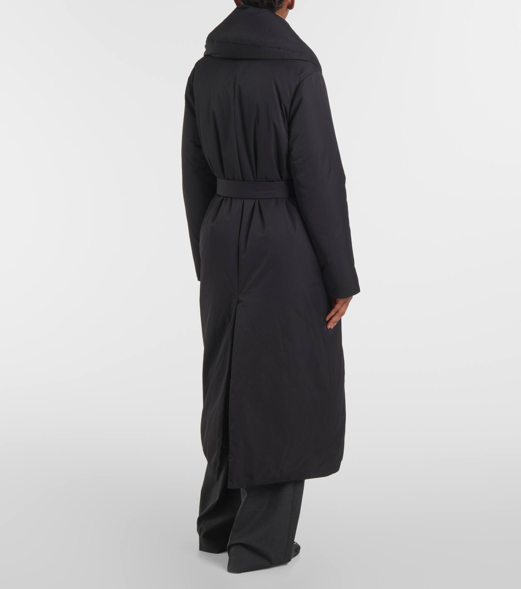 Belted puffer coat - 3