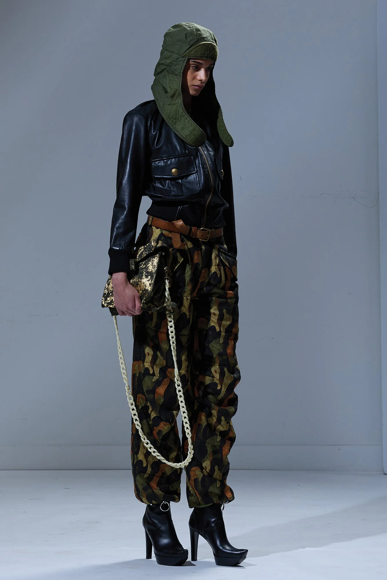 PADDED MILITARY PANTS - 1