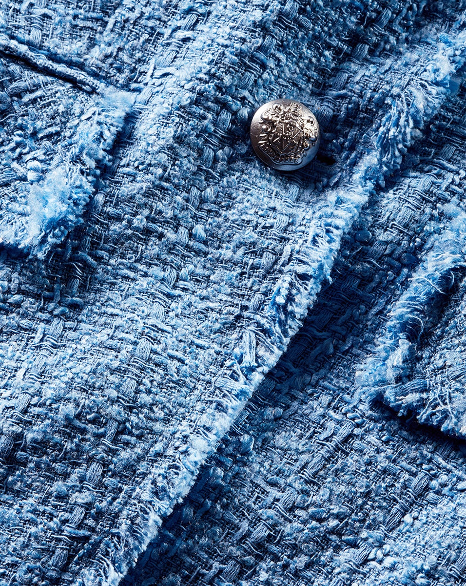 HOSANNA TWEED DICKEY JACKET - 4