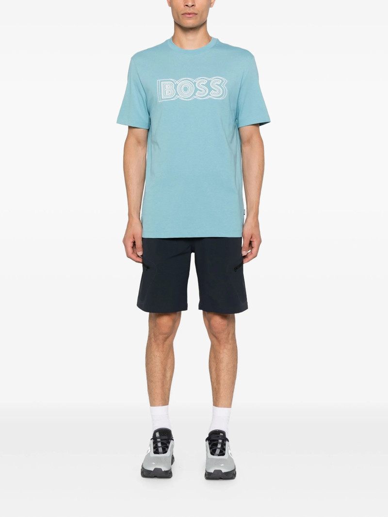 BOSS Boss Logo-embroidered T-shirt outlook