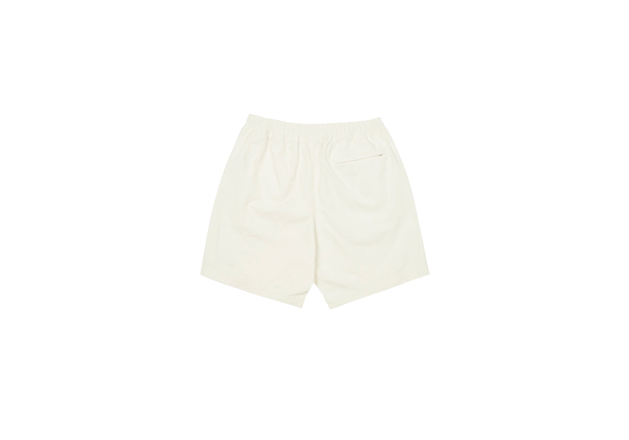 BASICALLY A WASHED COTTON SHORT WHITE - 2