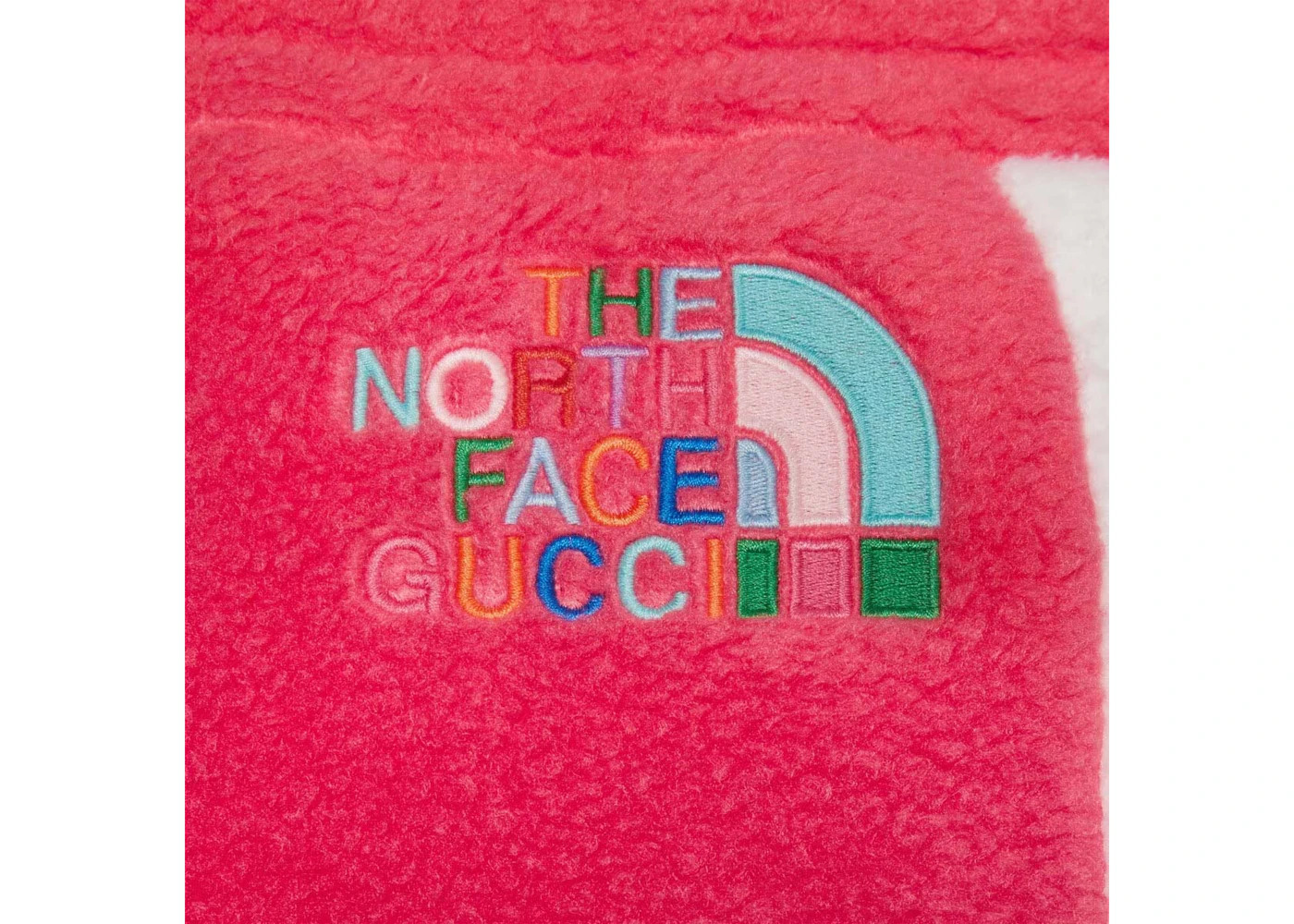 Gucci x The North Face Fleece Shorts Dark Pink - 2