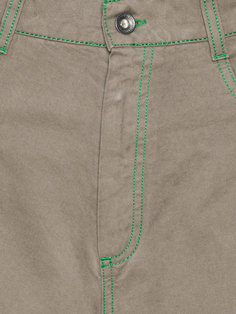 panelled jeans - 3