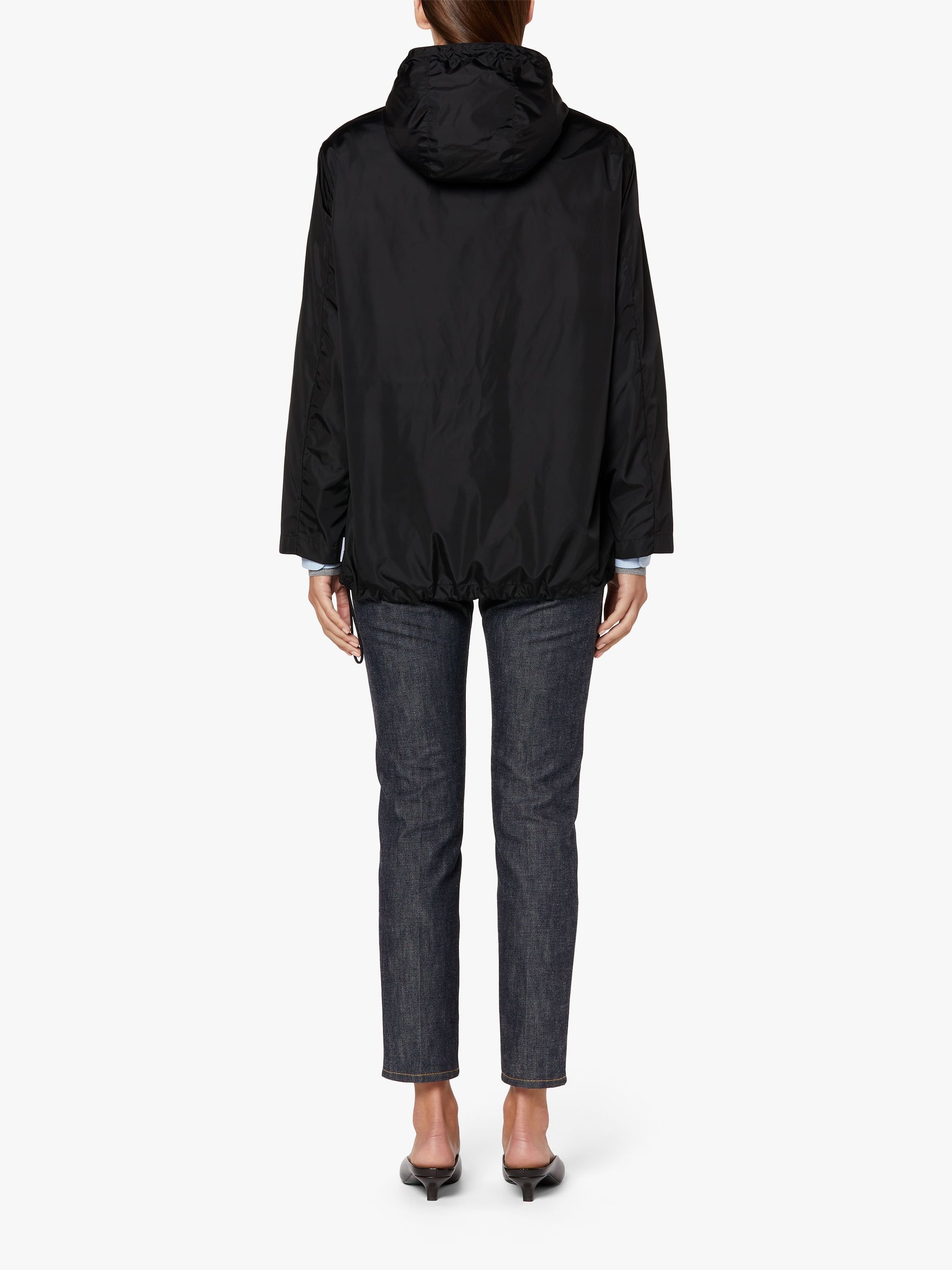 MAISIE BLACK NYLON FIELD JACKET | LMJ-017 - 4