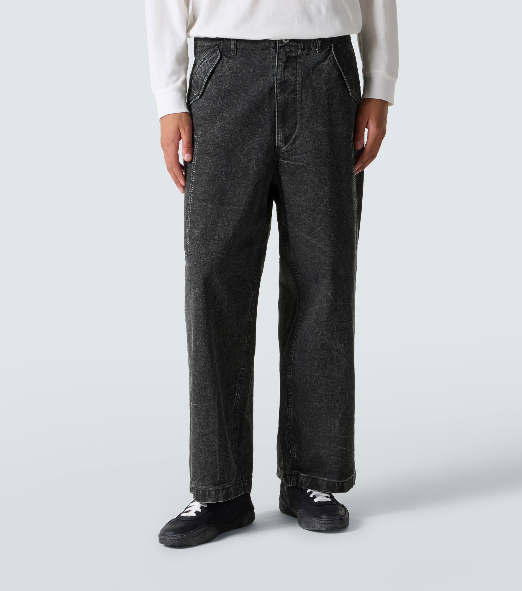 M51 Custom cotton cargo pants - 3