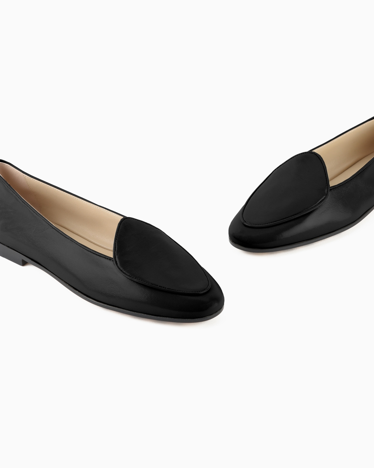 TEXTURED PATENT-LEATHER LOAFERS - 5
