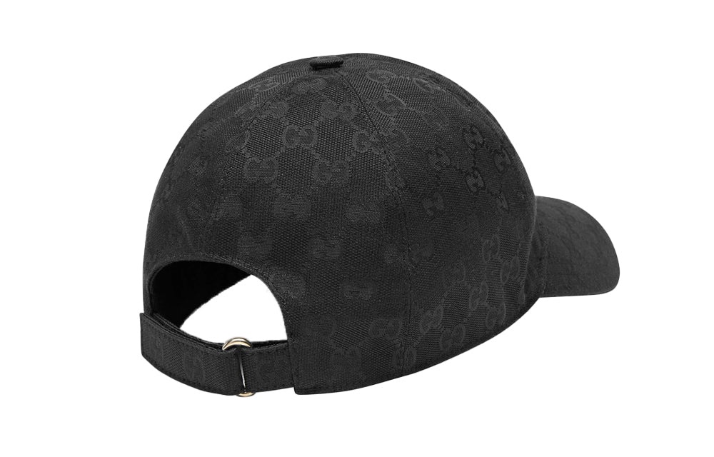 (WMNS) Gucci GG Canvas Baseball Cap 'Black' 576253-4HG53-1060 - 3