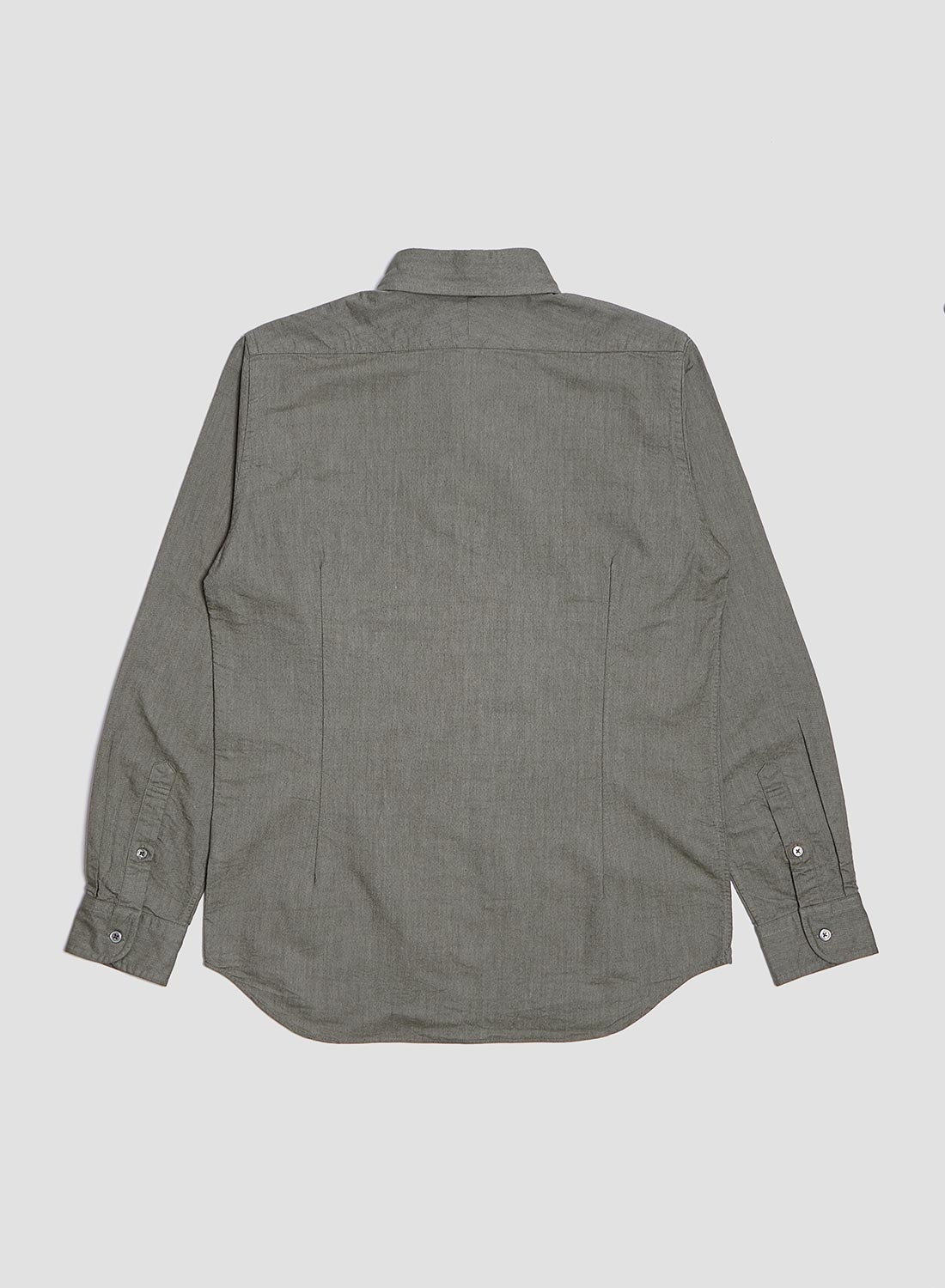 British Officers Shirt in Dark Green - 6