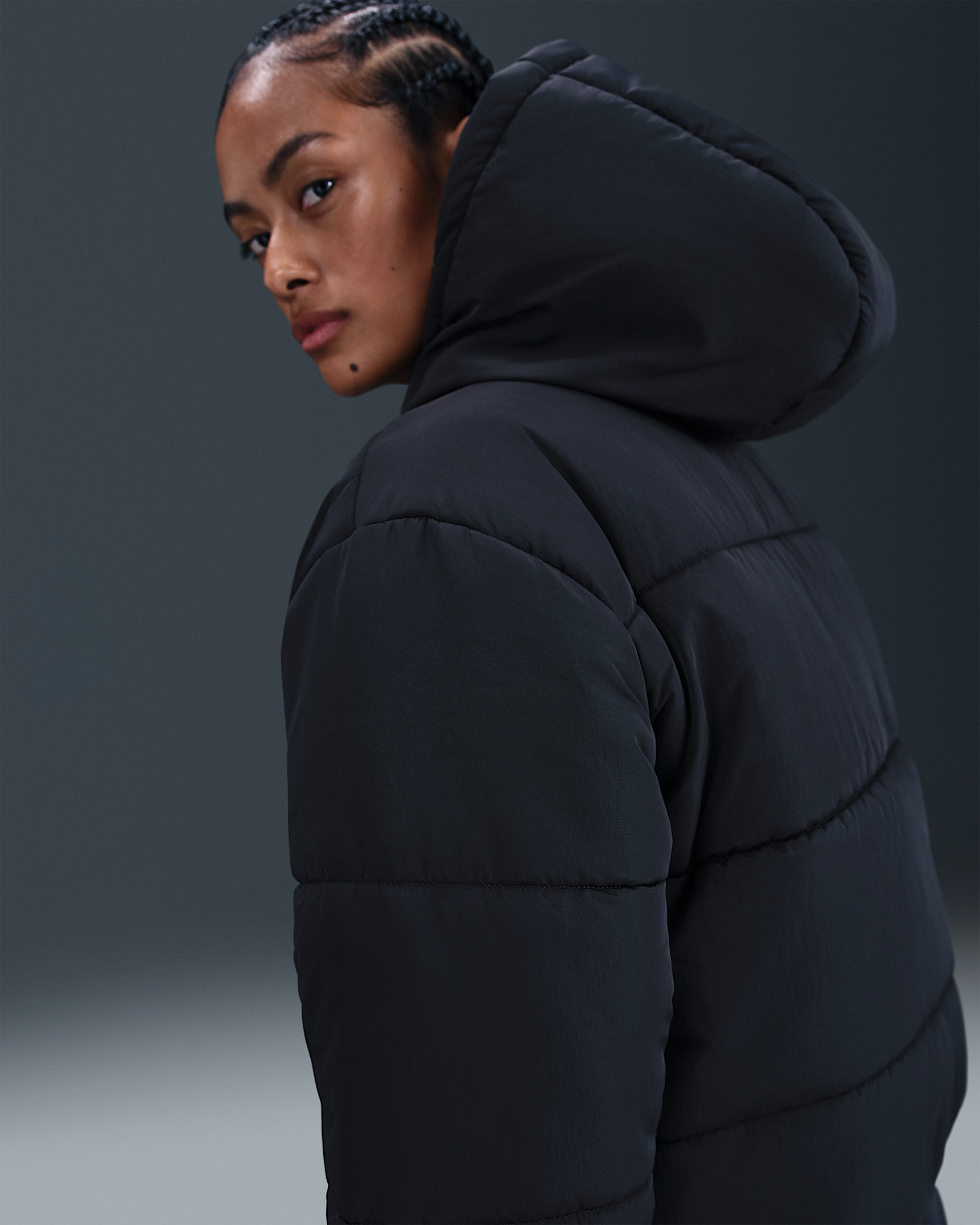 Nike Sportswear Classic Women's Therma-FIT Loose Shine Down Puffer - 2