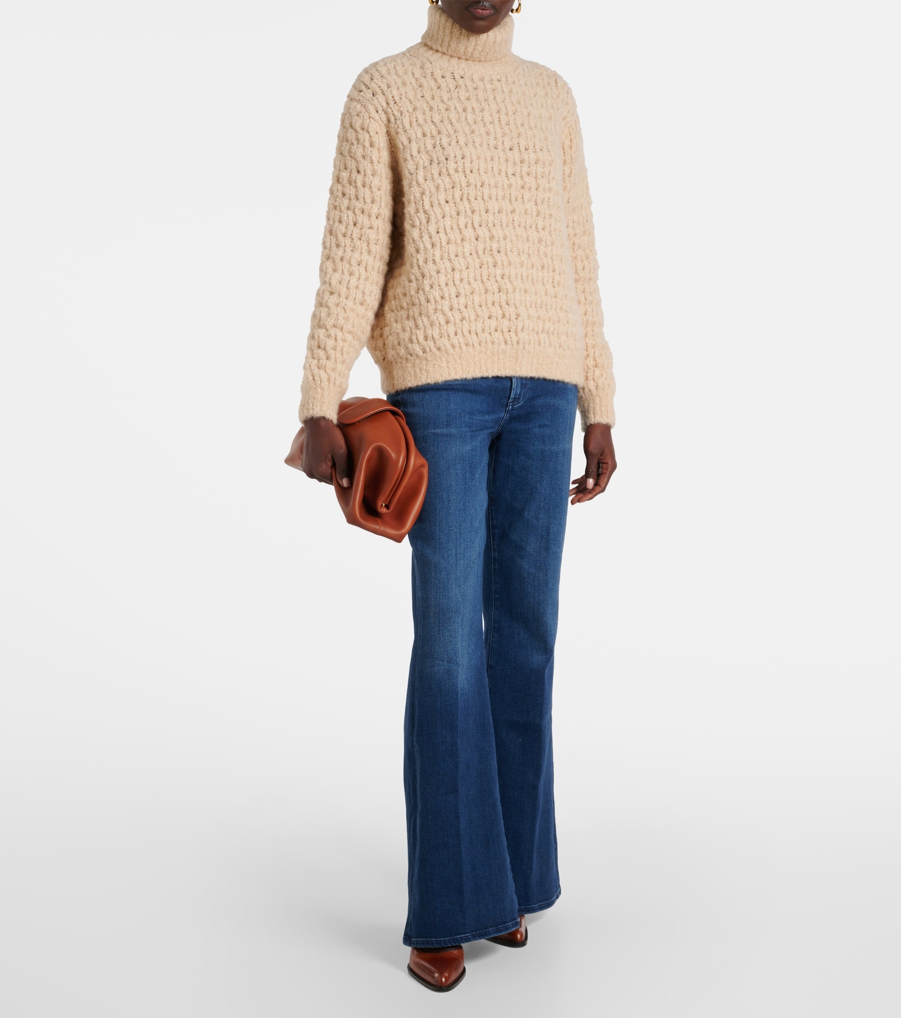 Lilah high-rise flared jeans - 2