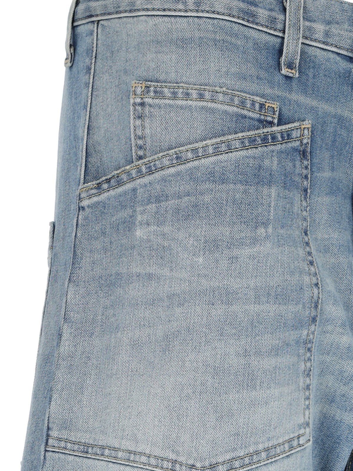 'SHON' CURVED JEANS - 5