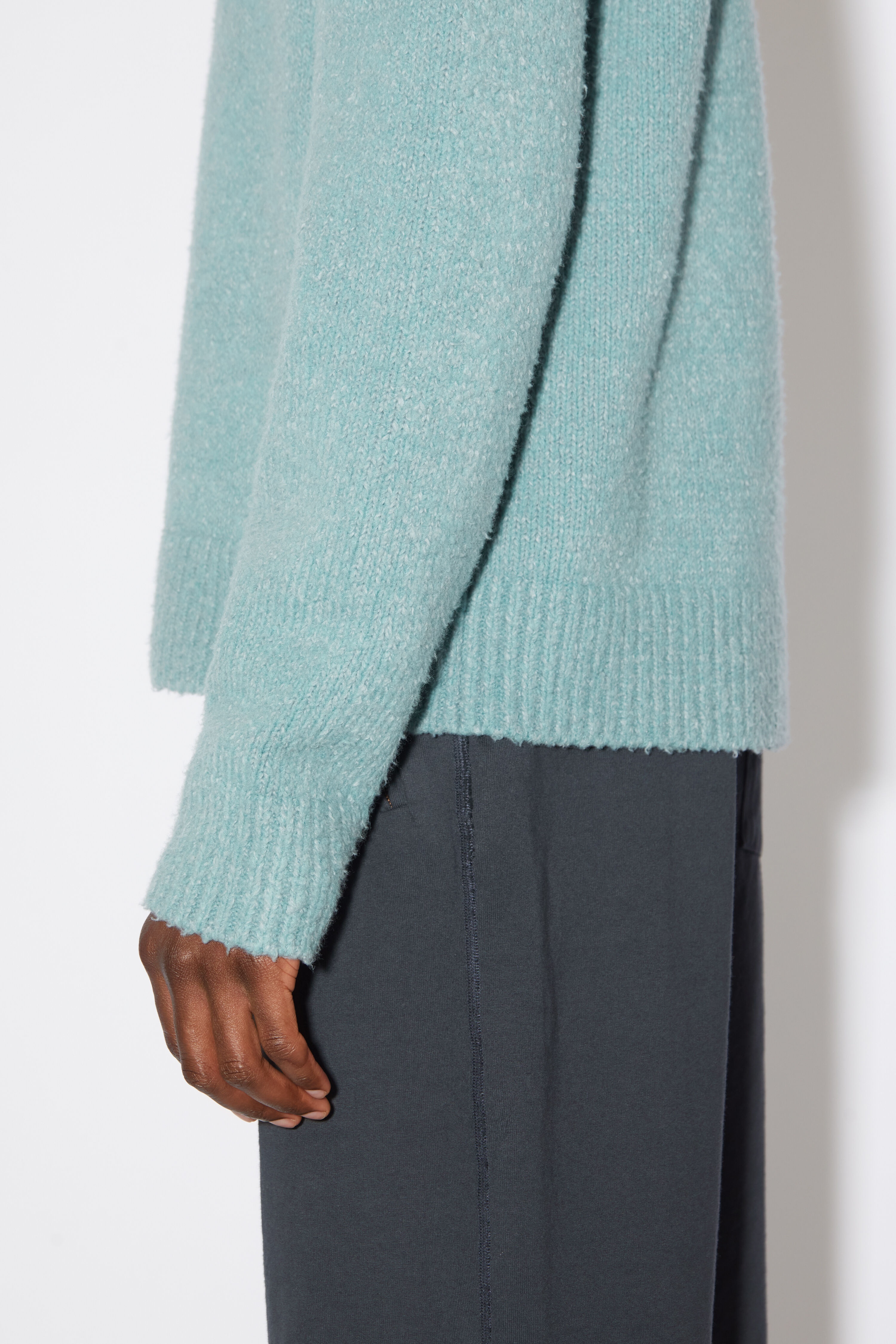 Wool blend jumper - Mineral blue - 4