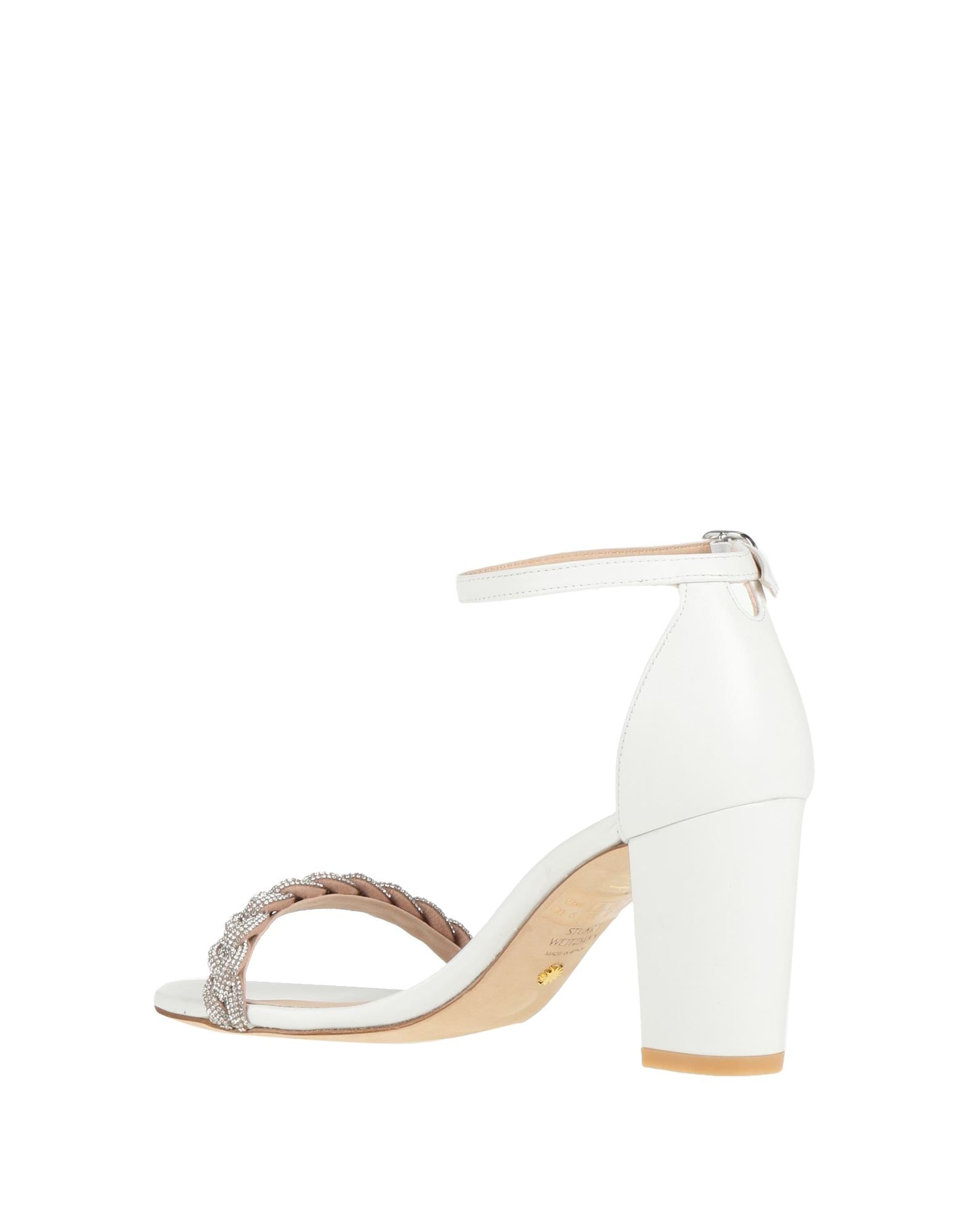 White Women's Sandals - 3