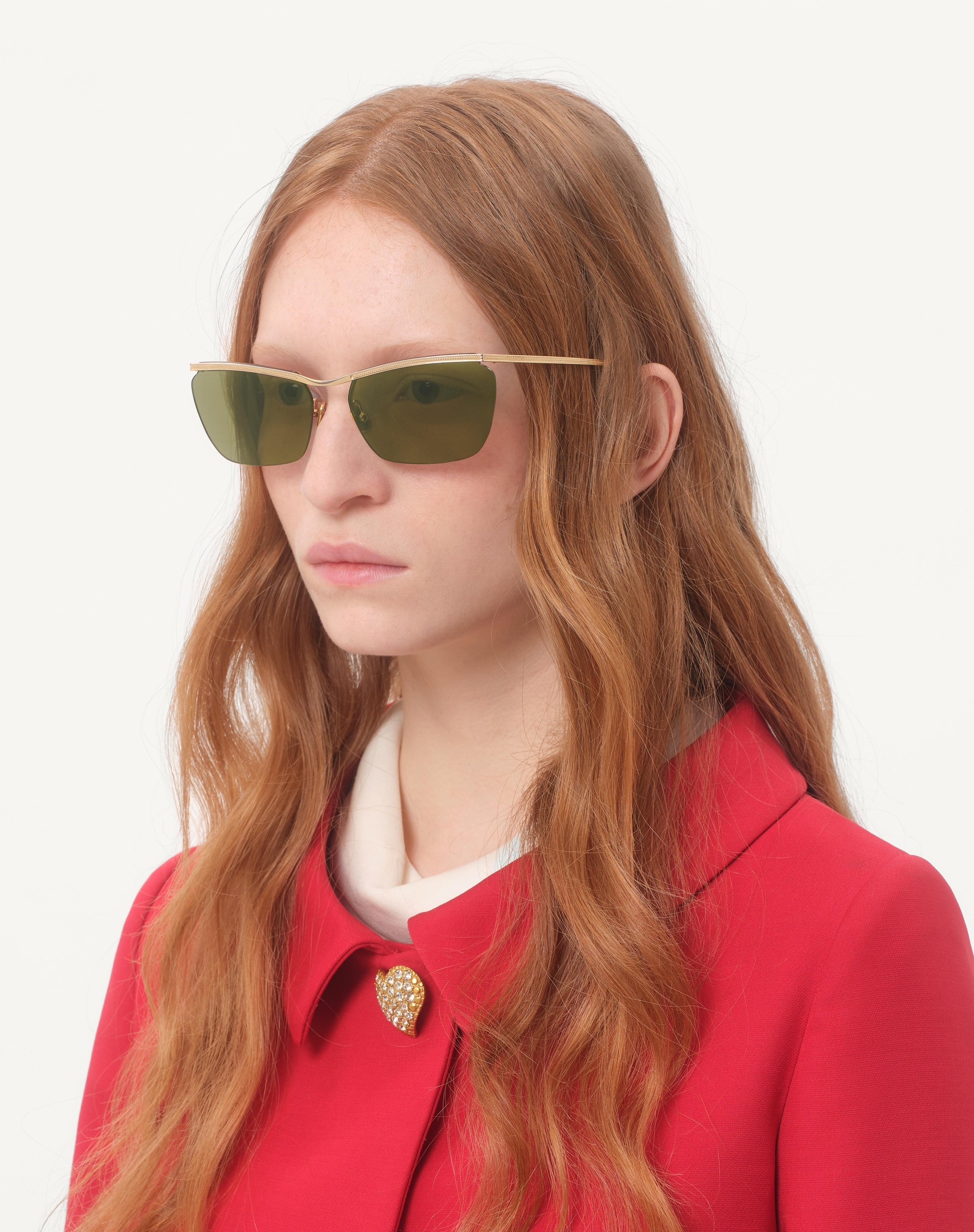 FLOATING RIMLESS METAL GLASSES - 2