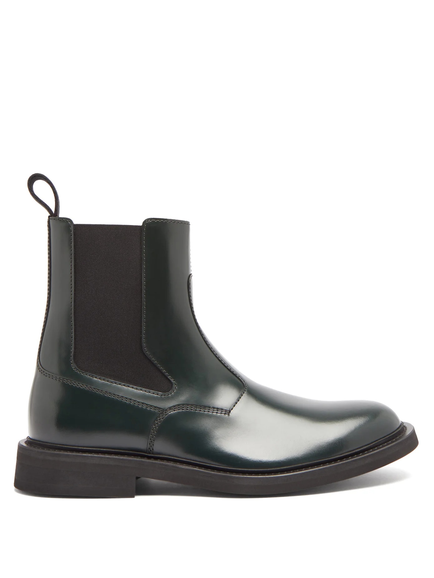 Panelled-leather Chelsea boots - 1