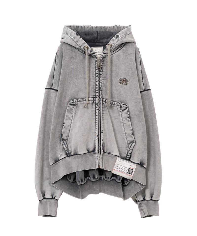 Amateur Sewn Like Zip-up Hoodie 17