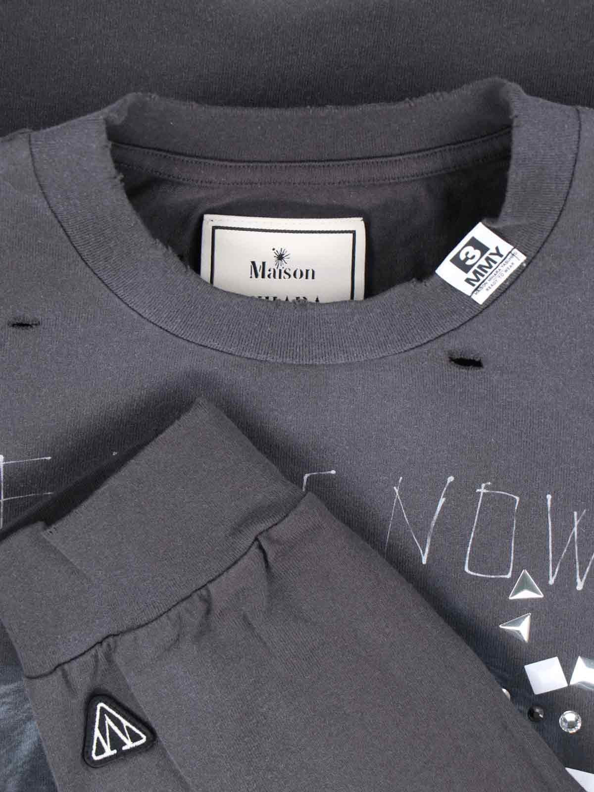 LOGO T-SHIRT WITH STUDS - 3