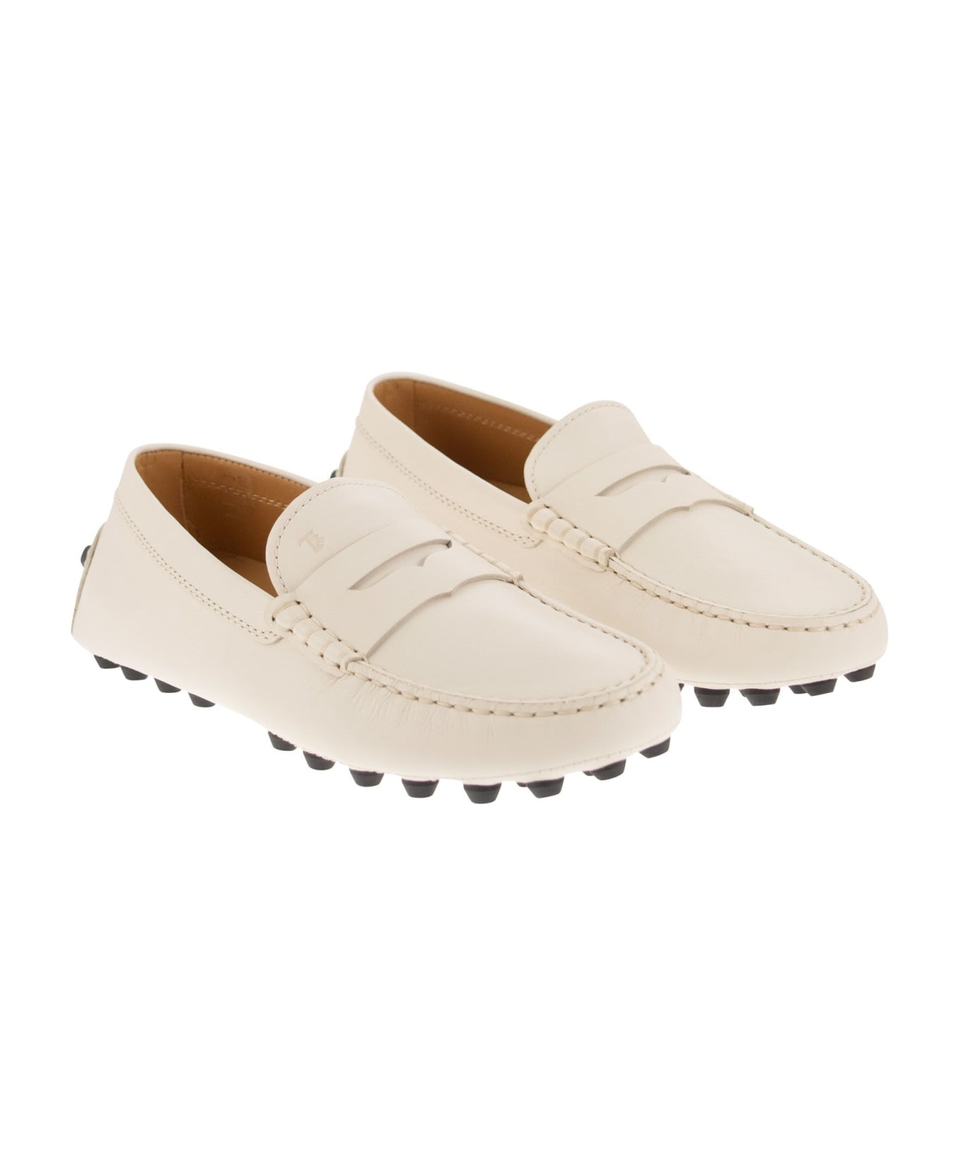 Ivory 'gommino' Loafer - 4