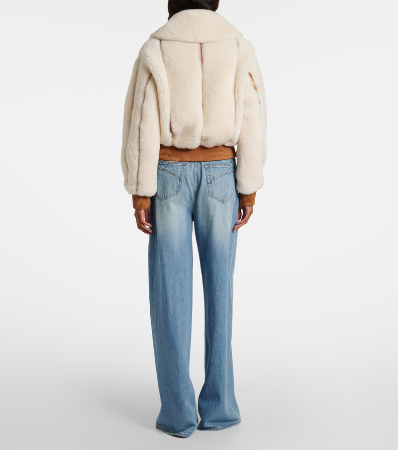 Story shearling bomber jacket 3