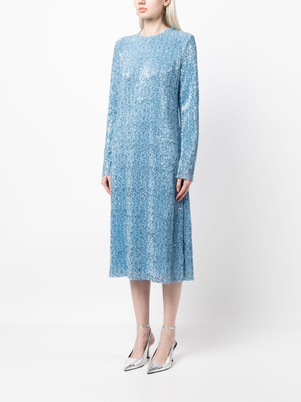 Celsia sequin-design midi dress - 3