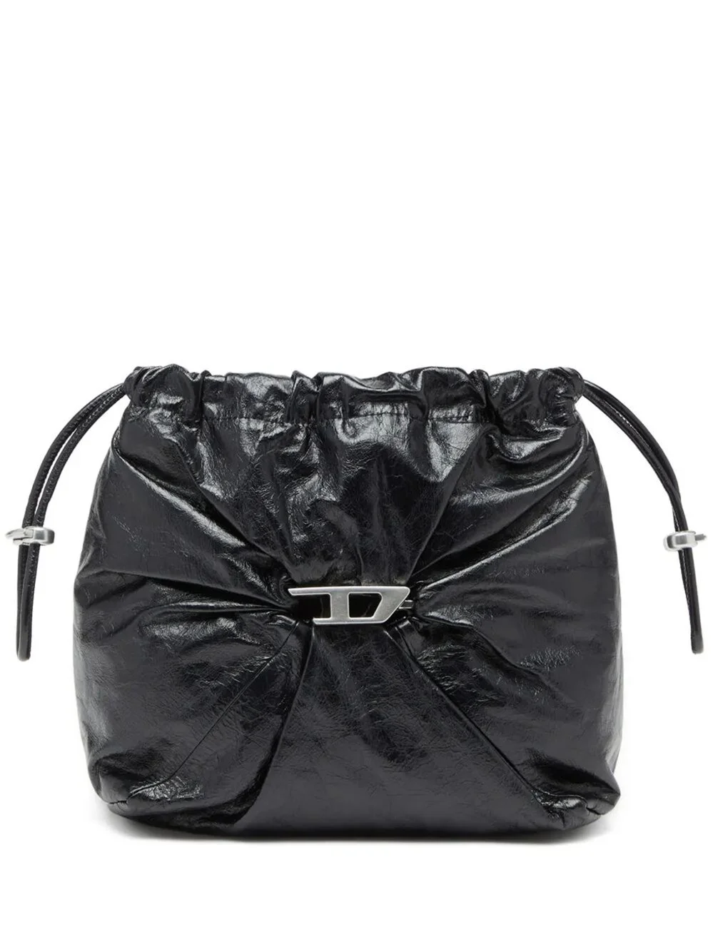 Bag Leather Black "Scrunch-D Bucket" - 1