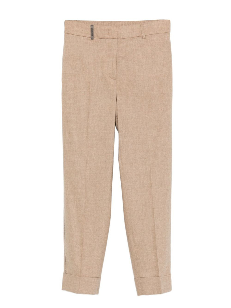 cuffed cropped trousers 1