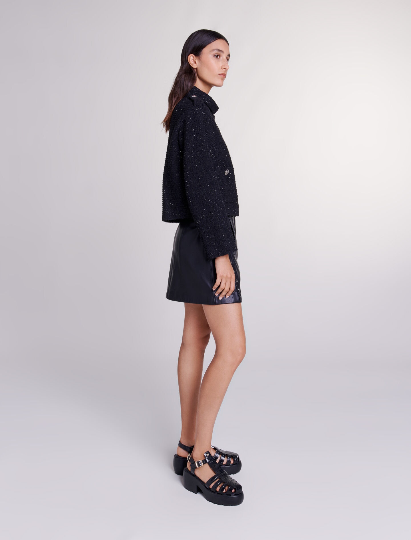 Short tweed jacket - 4